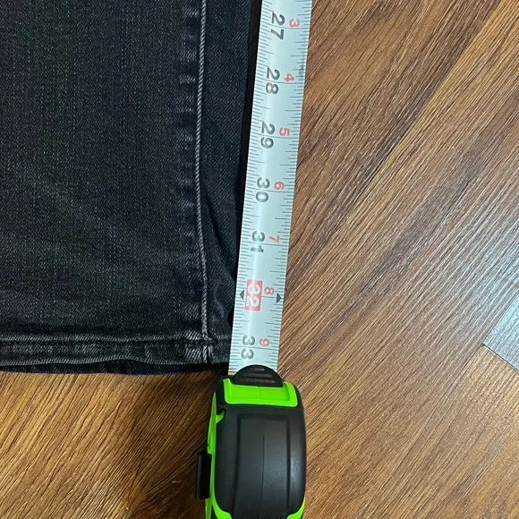 American Eagle Outfitters Men's Dark Gray/Black Skinny Jeans - Picture 6 of 10